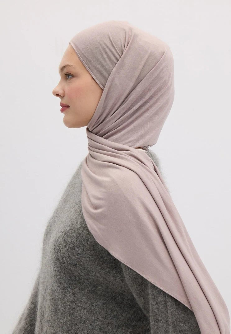 Bamboo Jersey Schal - Alt Rosa - D'ITINA