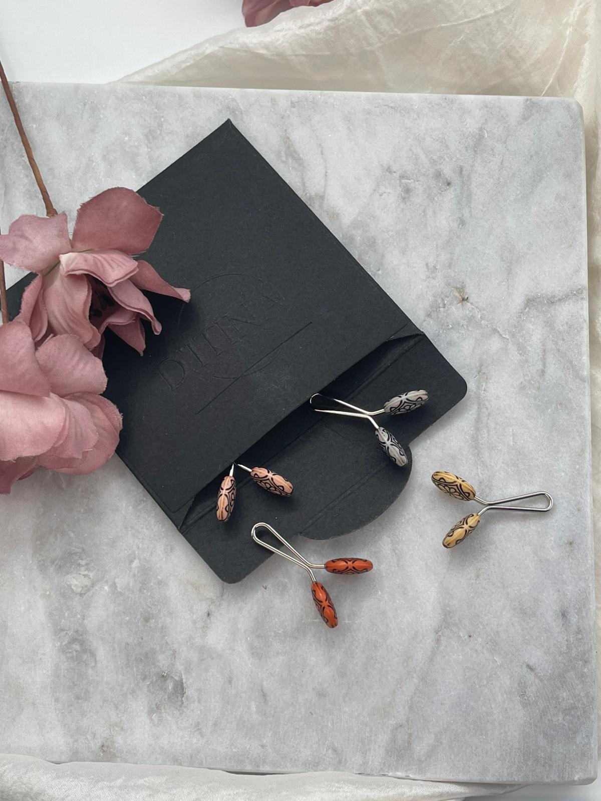 Clips - Blumenmuster - D'ITINA