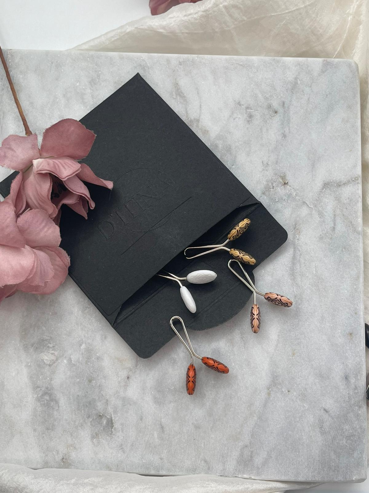 Clips - Blumenmuster - D'ITINA