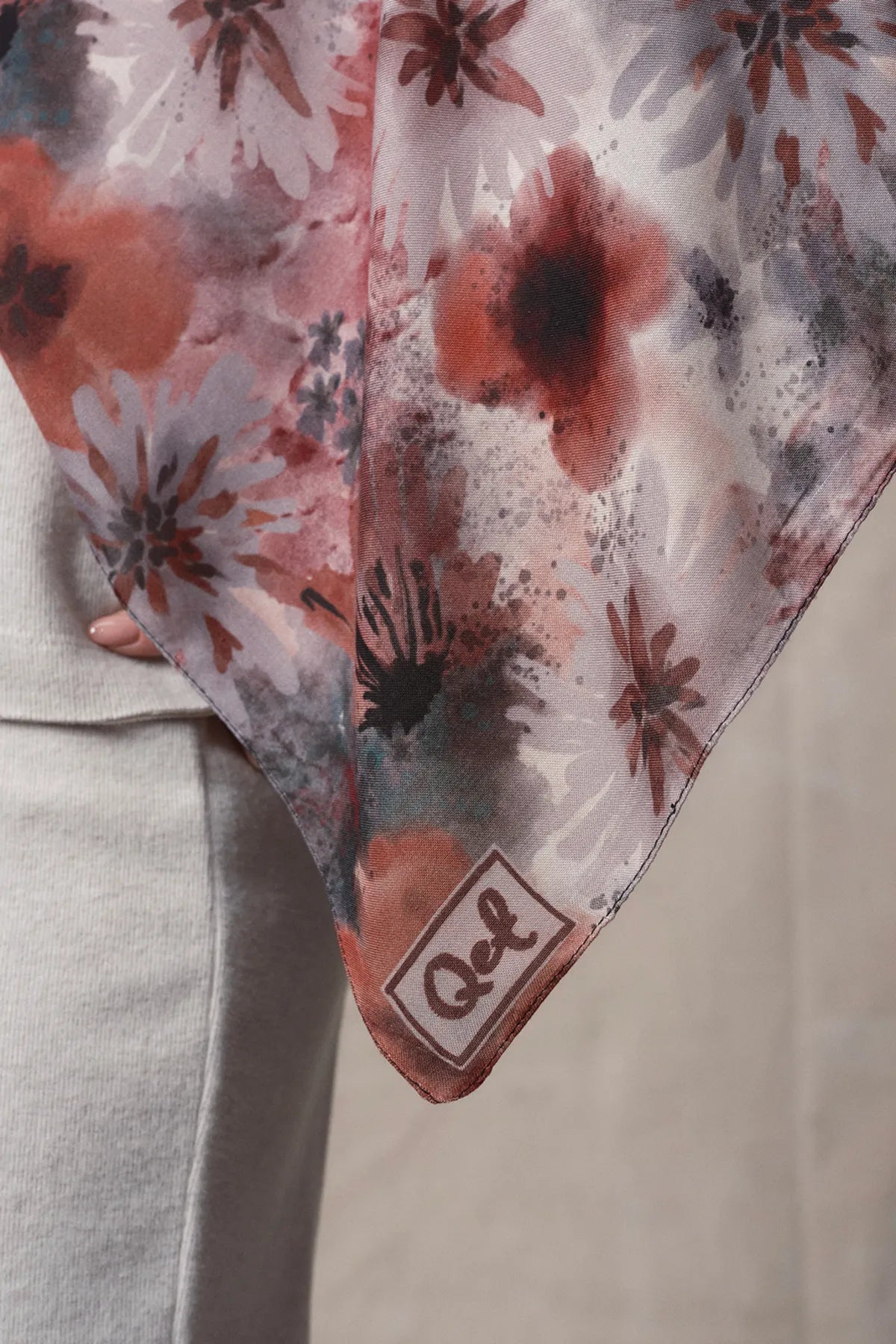 Modal Brusch Schal - Marbled - D'ITINA