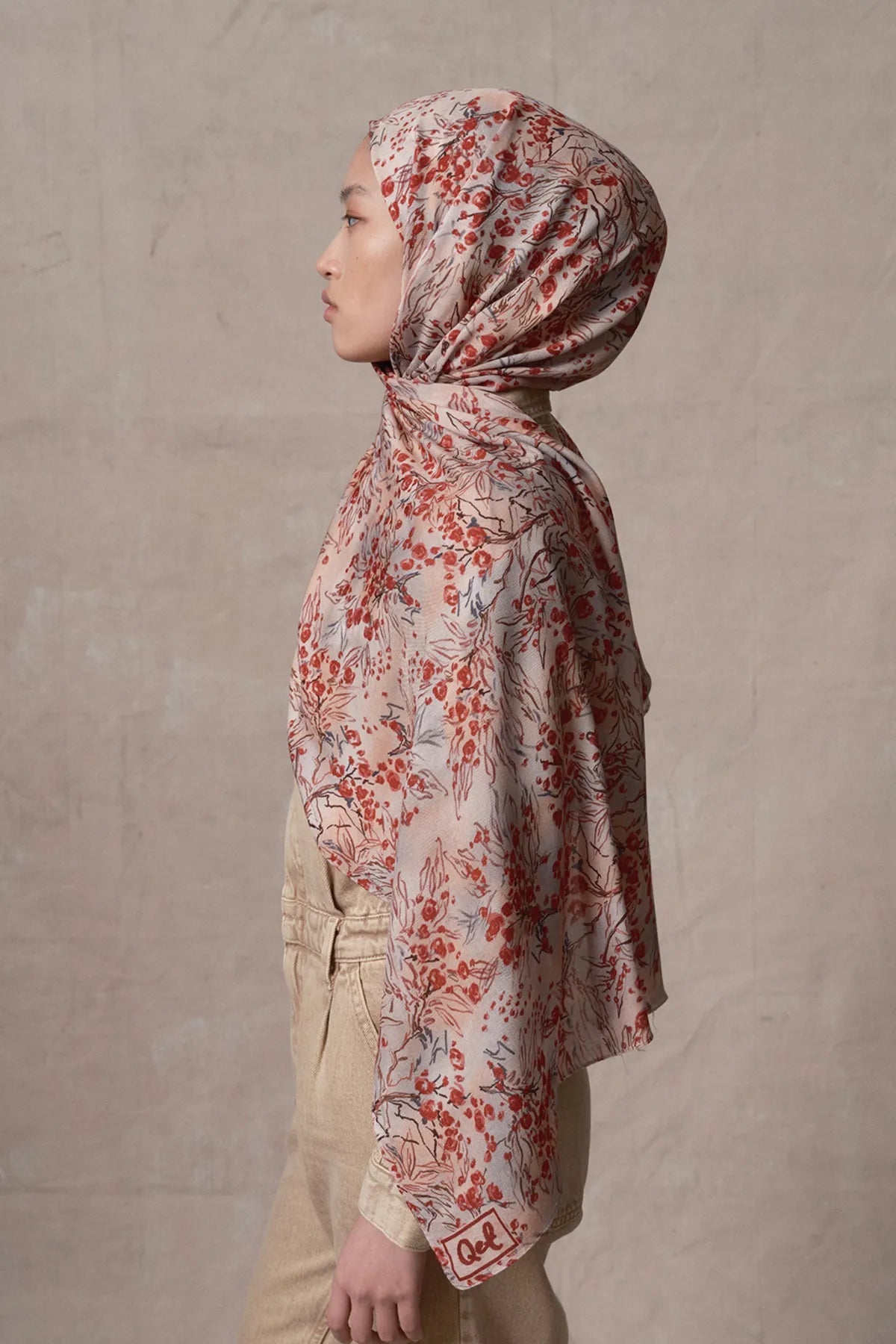 Modal Brusch Schal - Mini Coral - D'ITINA