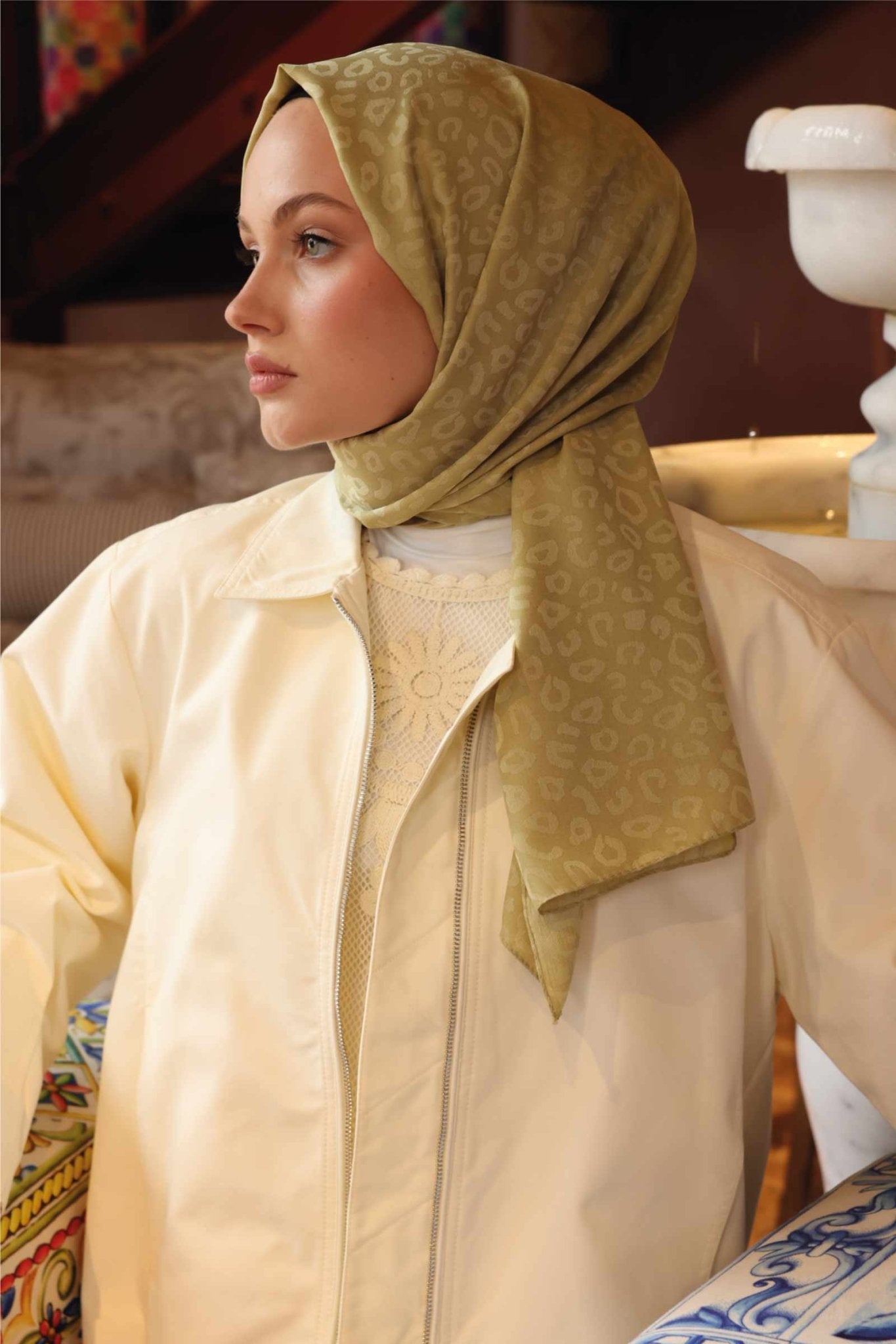 Valor Leopard Design - Goldgelb - D'ITINA