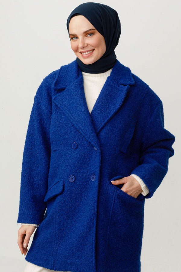 Valor Pamuk Kraş - Marineblau - D'ITINA