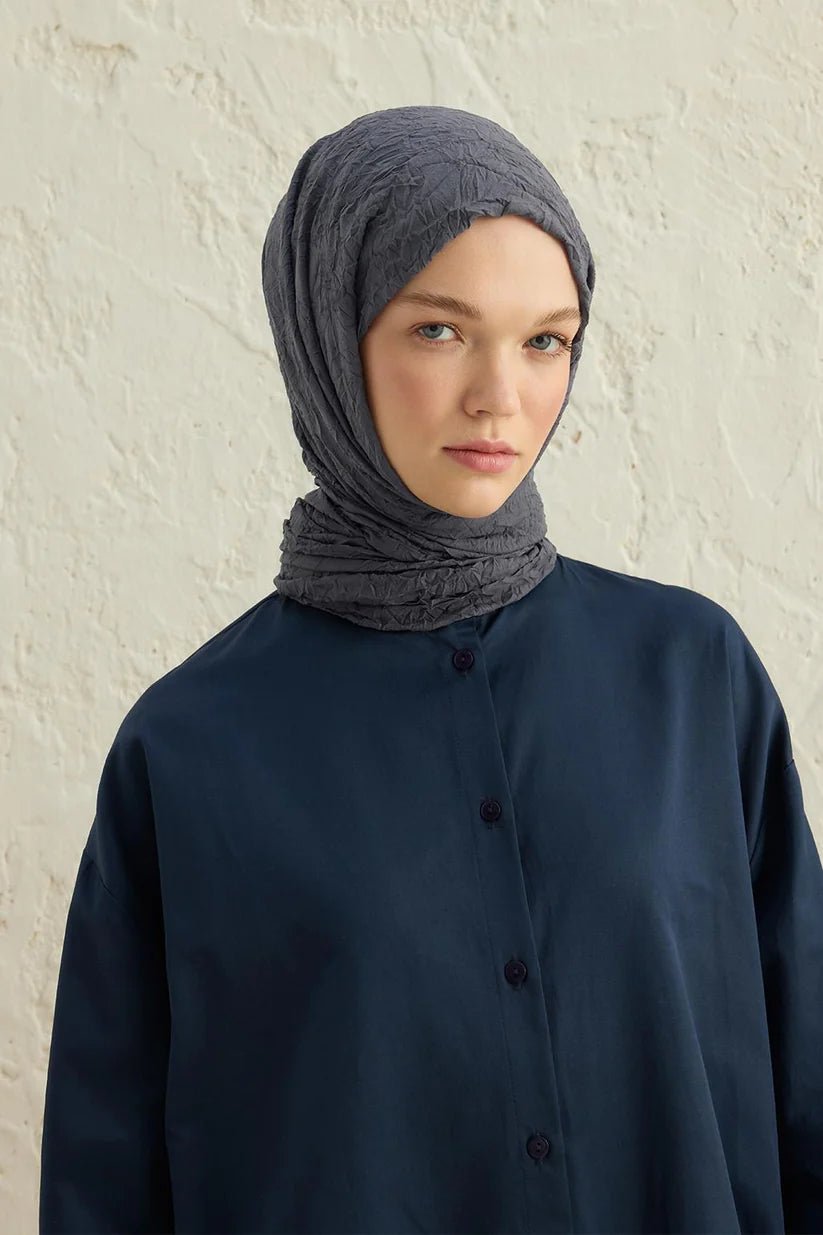 Vual Krash Schal - Anthrazit - D'ITINA