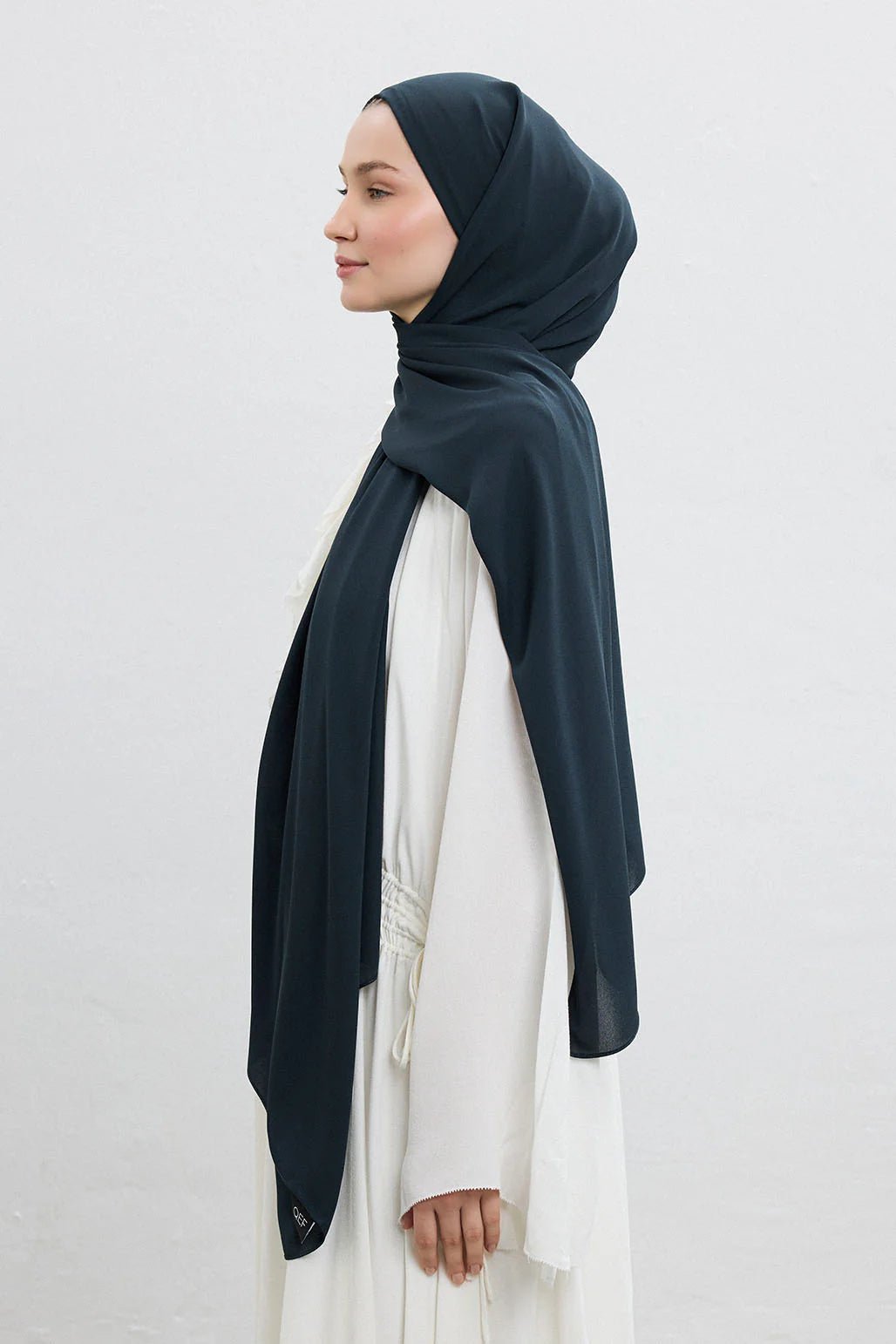 Comfort Luxe Hijab - Anthrazit - D'ITINA