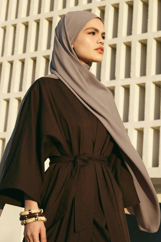 Comfort Luxe Hijab - Beige - D'ITINA