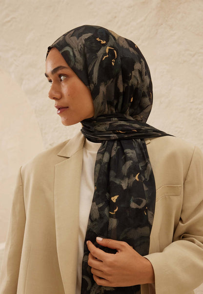Fresh Scarfs Rami Hijab - Hope Anthrazit - D'ITINA