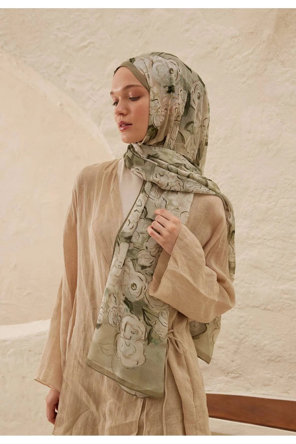 Fresh Scarfs Rami Hijab - Linda Green - D'ITINA