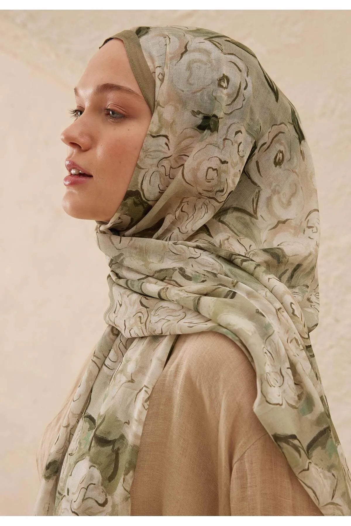 Fresh Scarfs Rami Hijab - Linda Green - D'ITINA
