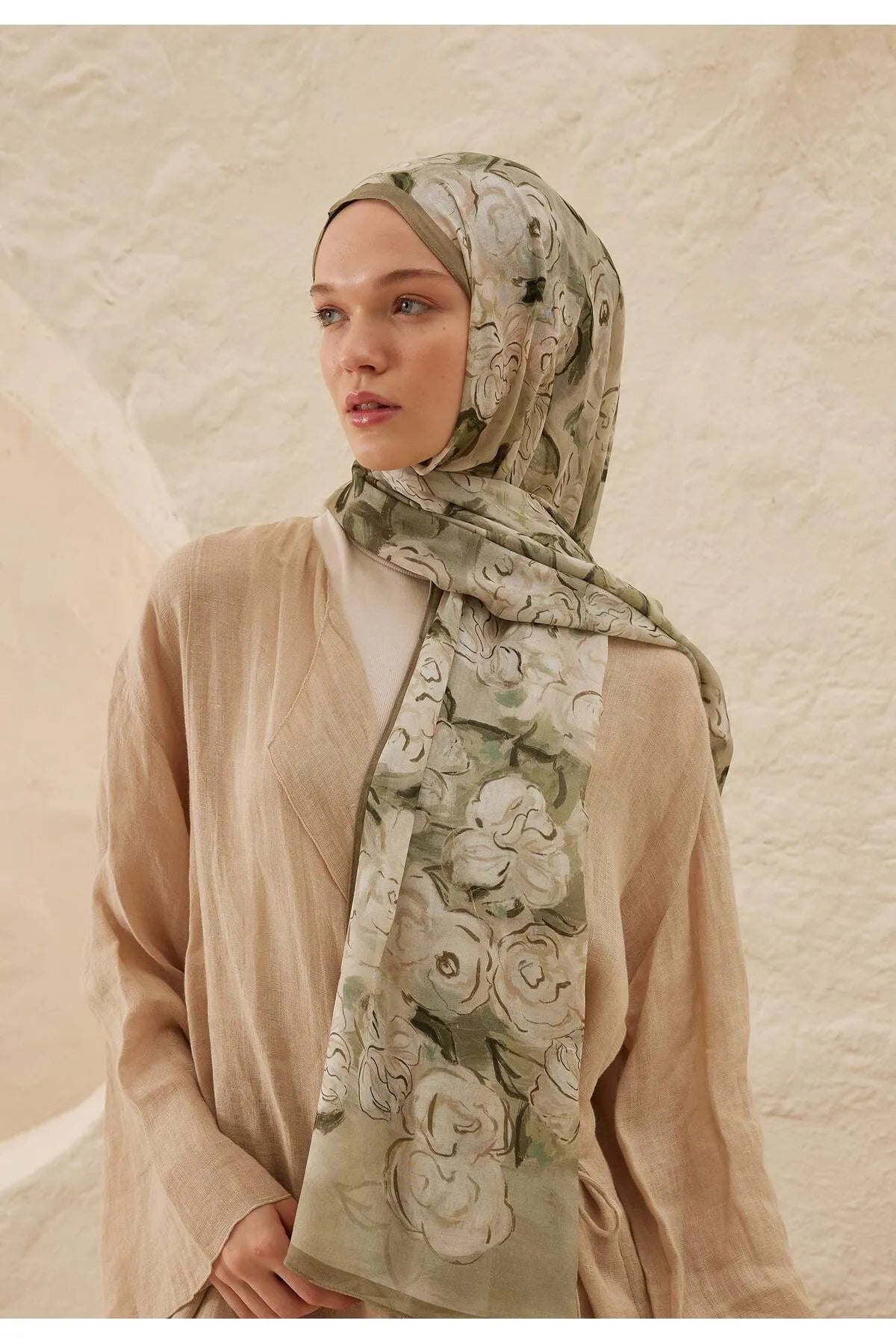 Fresh Scarfs Rami Hijab - Linda Green - D'ITINA