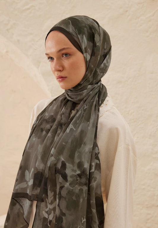 Fresh Scarfs Rami Hijab - Lizzy Grey - D'ITINA