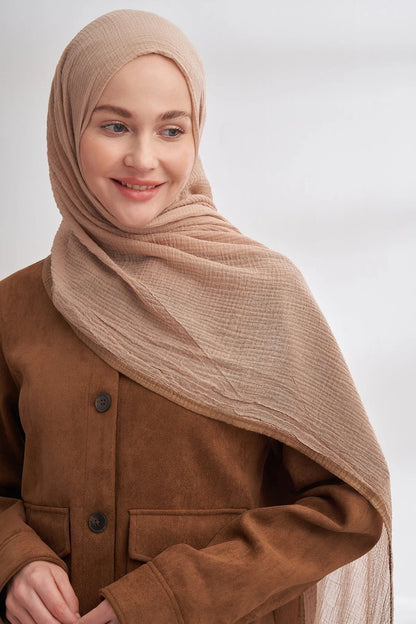 Müslin Biyeli Schal - Sahra - D'ITINA