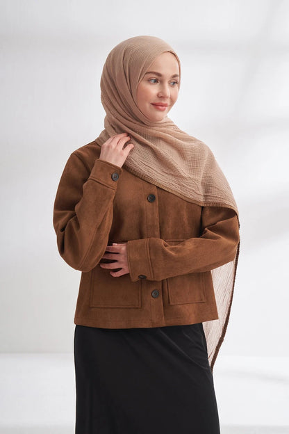 Müslin Biyeli Schal - Sahra - D'ITINA