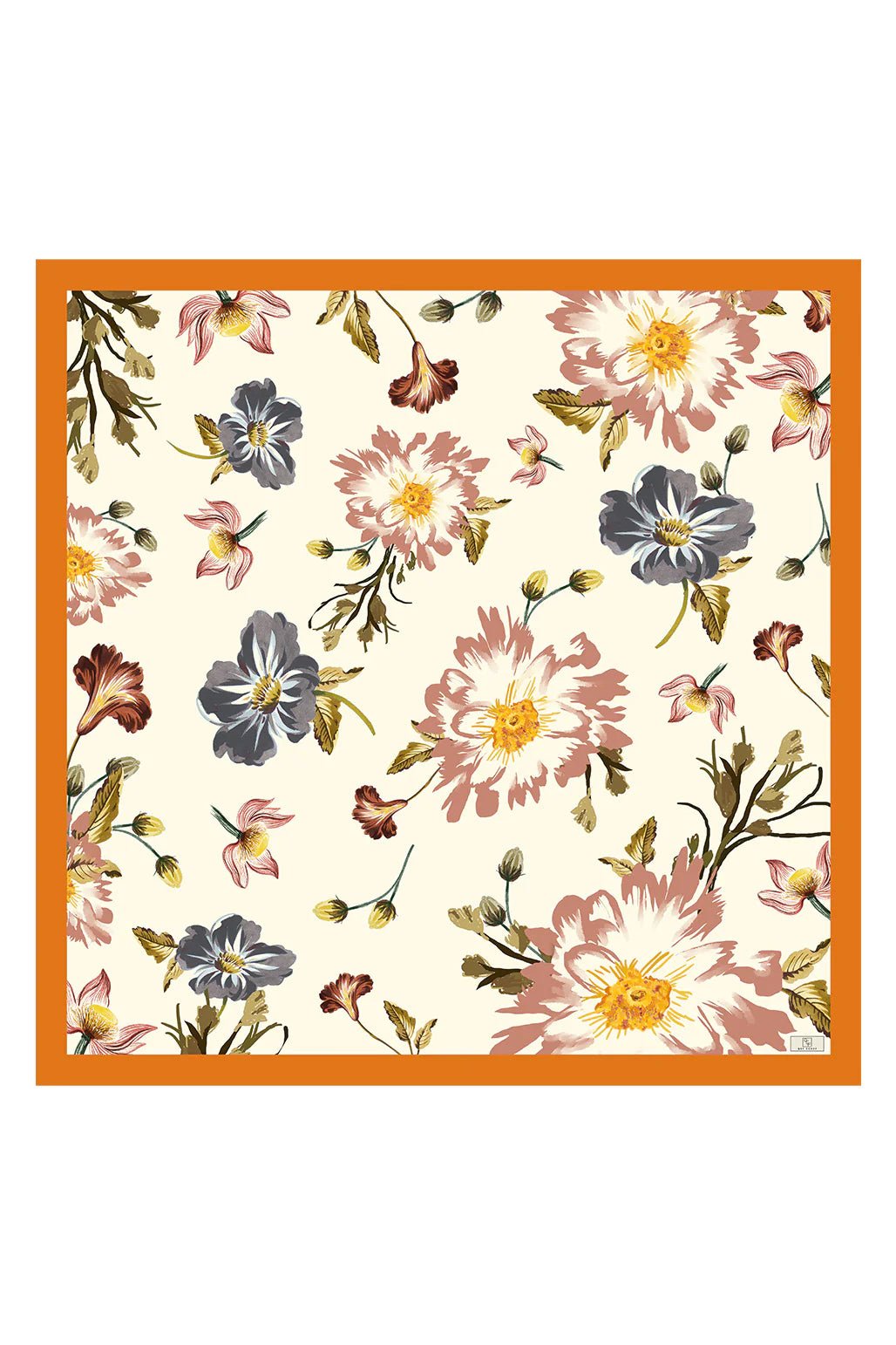 Twill Silk Scarf - Begonia - D'ITINA