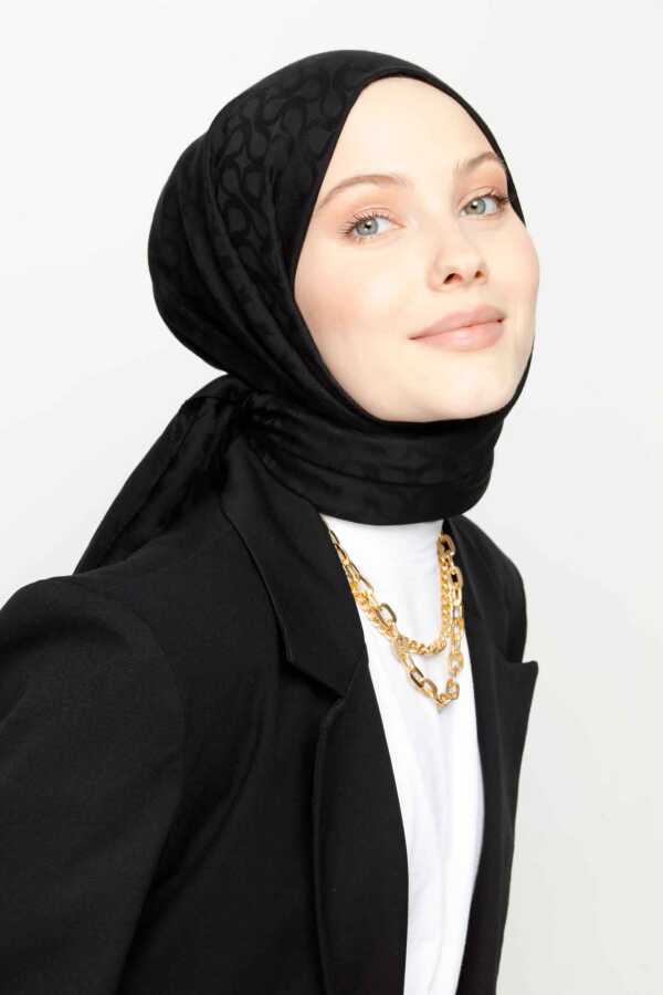 Valor Bloom Design Schal - Onyx - D'ITINA