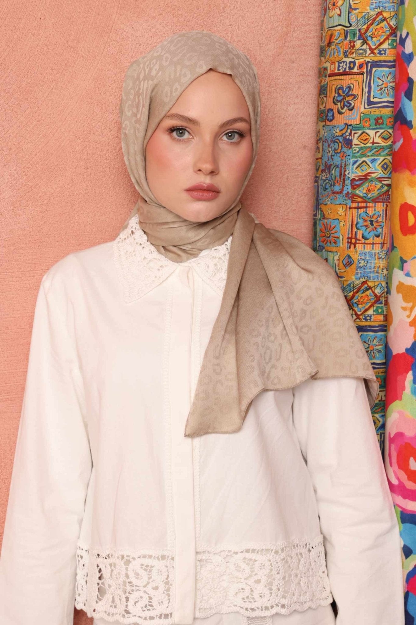 Valor Leopard Design - Beige - D'ITINA